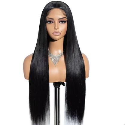 The Luxe Lay – Glueless Bone Straight Wig (HD Lace Closure, Beginner Friendly)